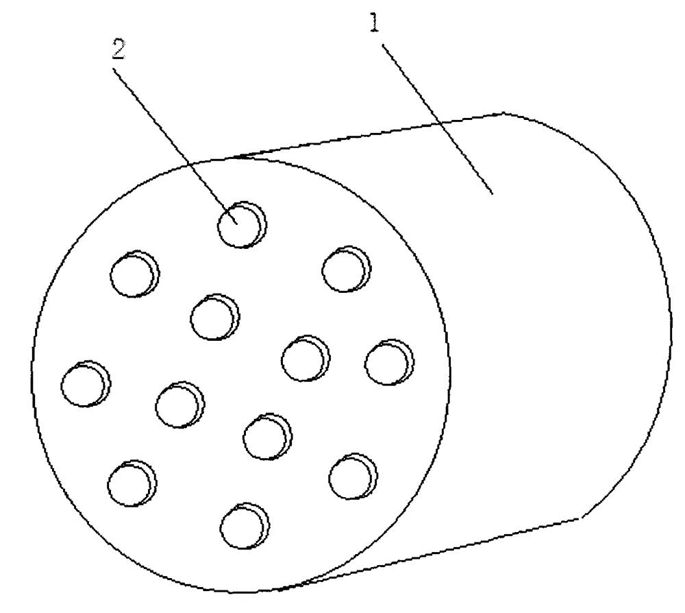 Barrel-shaped leaf cutter