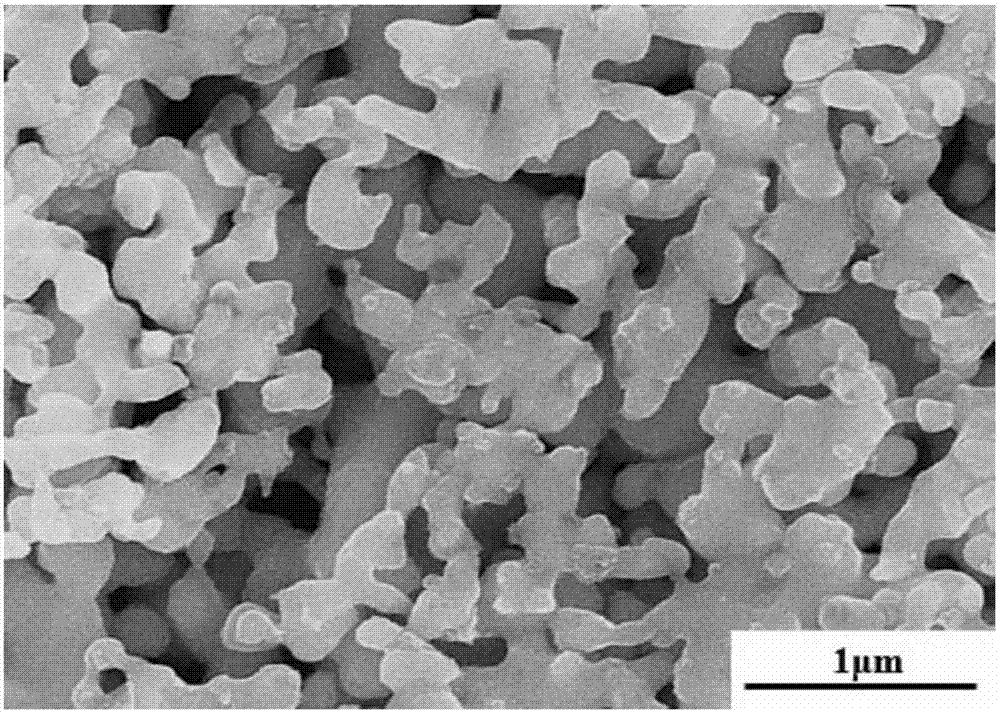 Preparation method of high-temperature interconnection welding spots based on foamy copper