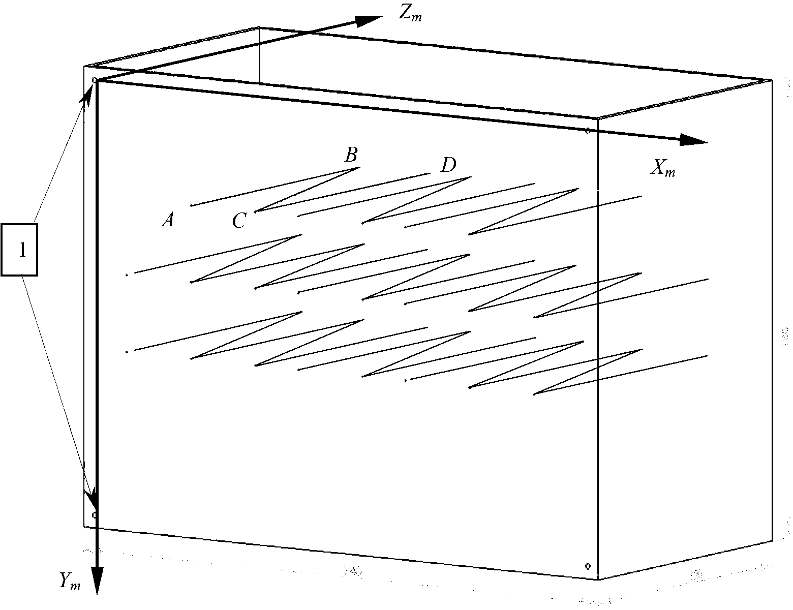 Method for optimizing ultrasonic probe imaging plane space position calibration