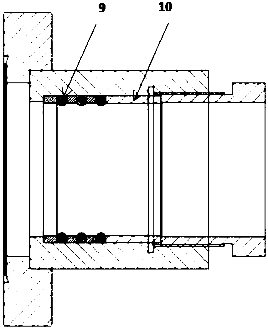 Beam diagnosis high-precision linear transmission device