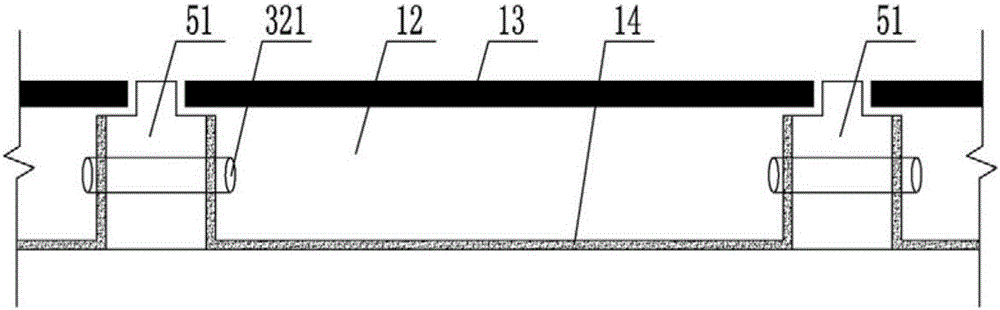 Manufacturing method for wallboard of steel-concrete combination structure