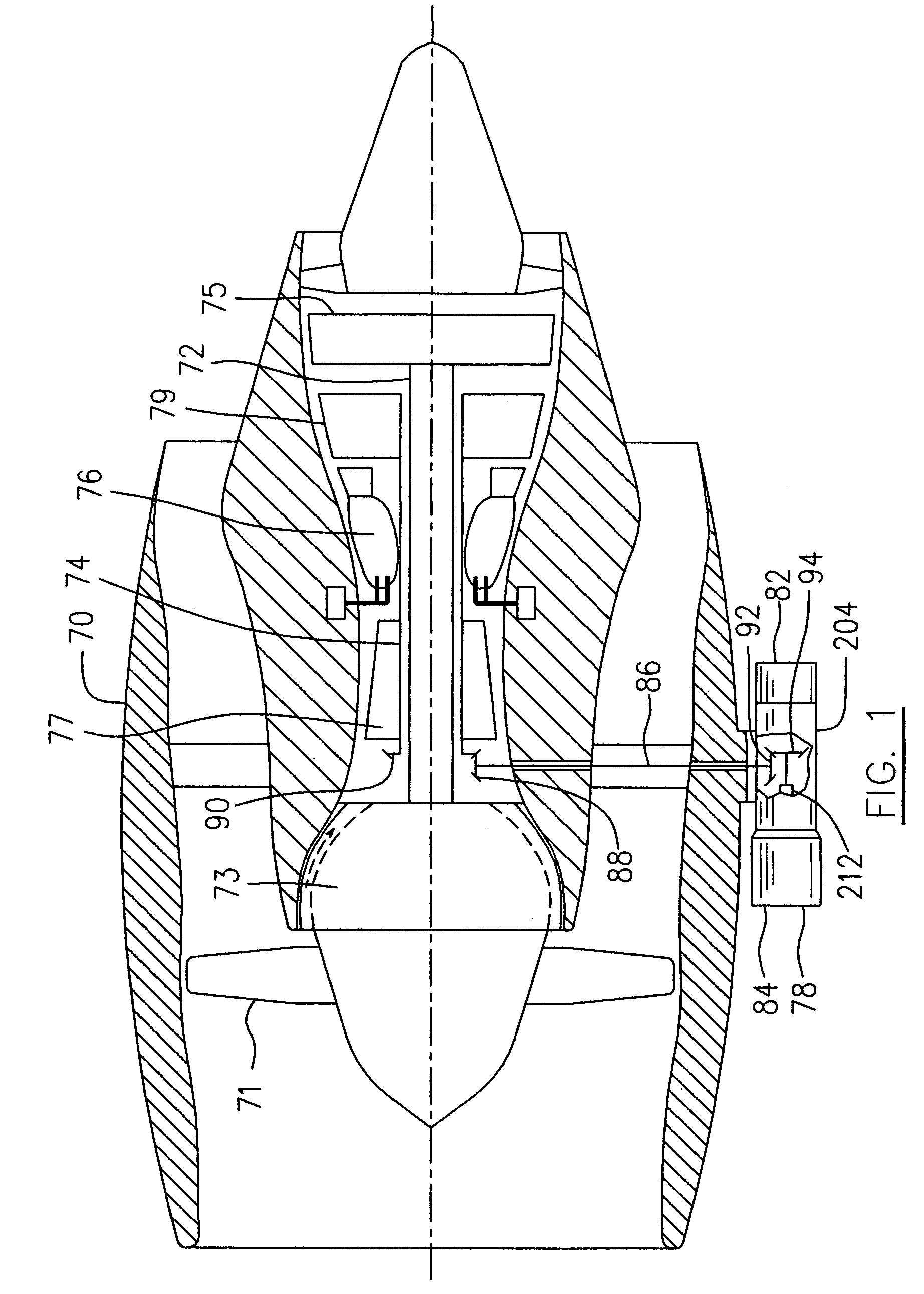 Air/oil separation system and method