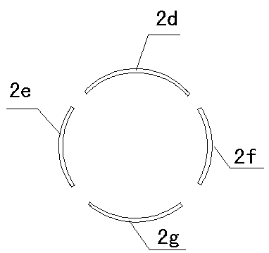 Radial high-bearing-capacity hybrid magnetic bearing