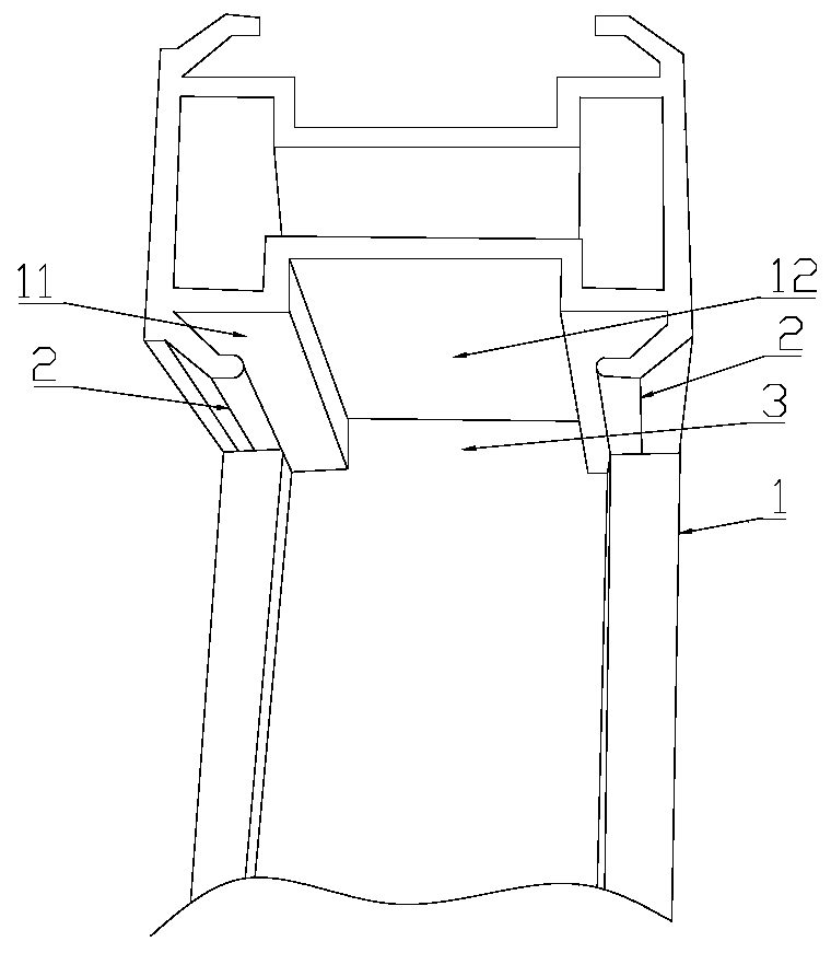 A technology for processing protective windows by using buckle cover type profiles