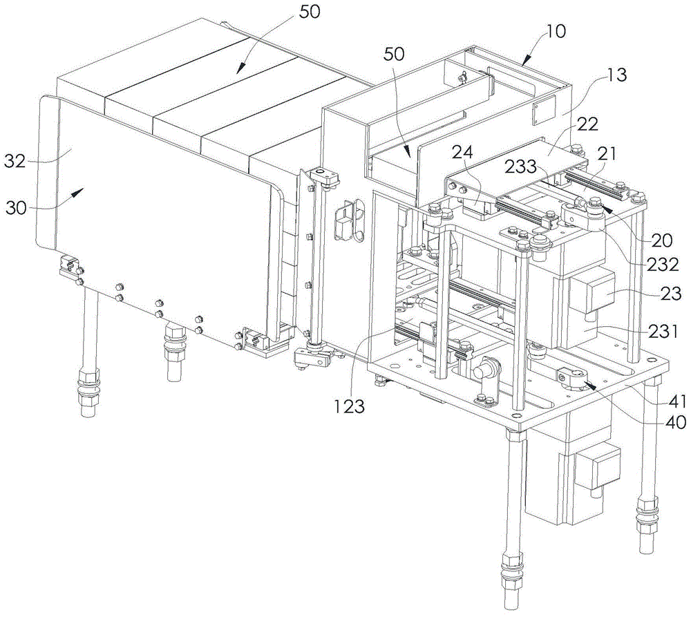 Cigarette carton stacking device