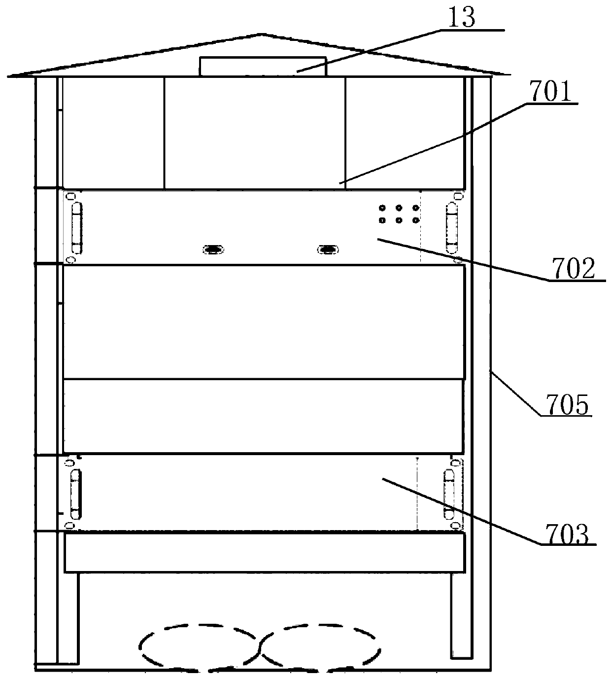 BTM detection base station system and detection method