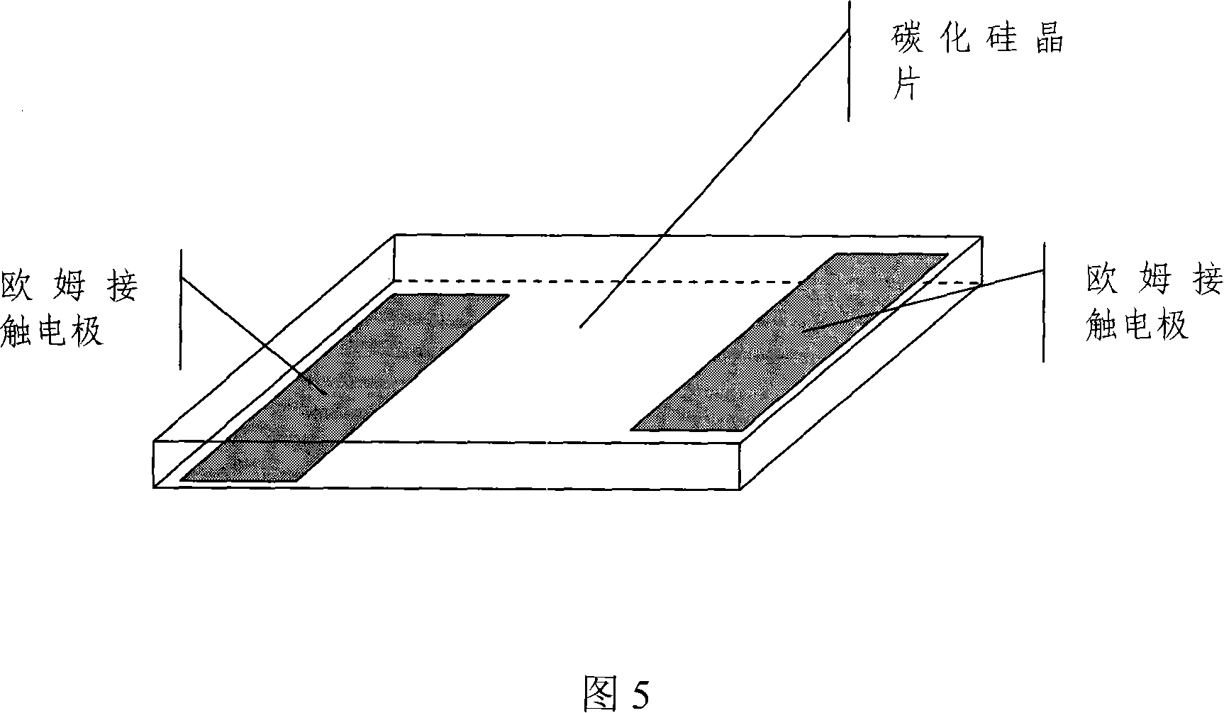 High-pressure resistant silicon carbide light guide switch