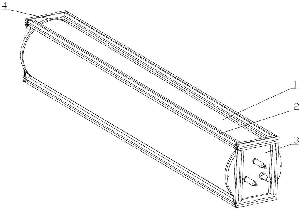 A measuring device for obtaining propeller thrust characteristics in deep sea environment