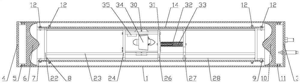 A measuring device for obtaining propeller thrust characteristics in deep sea environment