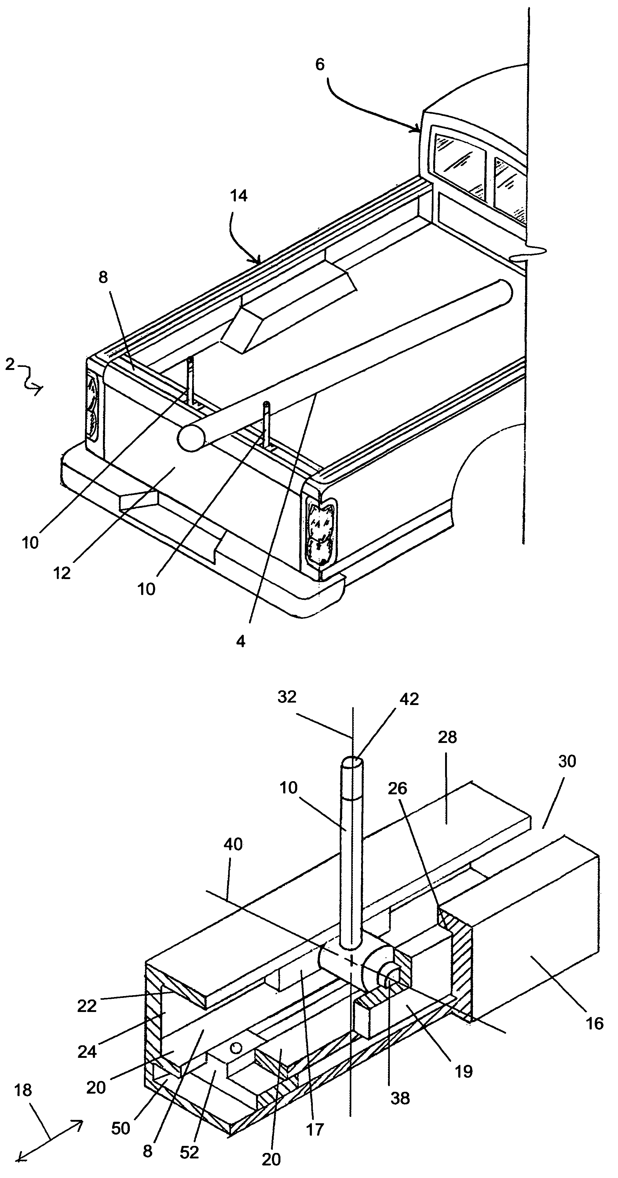 Truck load control apparatus