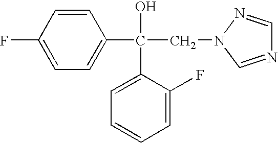 Method of protecting a soybean plant with flutriafol