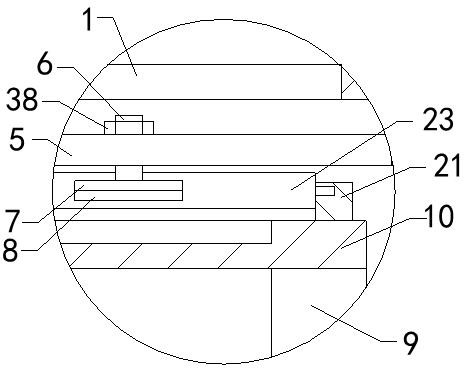 Dyeing device for textile fabric processing