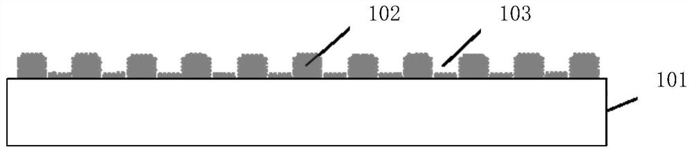 Intensified boiling structure and preparation method and application thereof