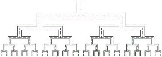 Tubular double-layer shunting structure microchannel-based heat exchange system