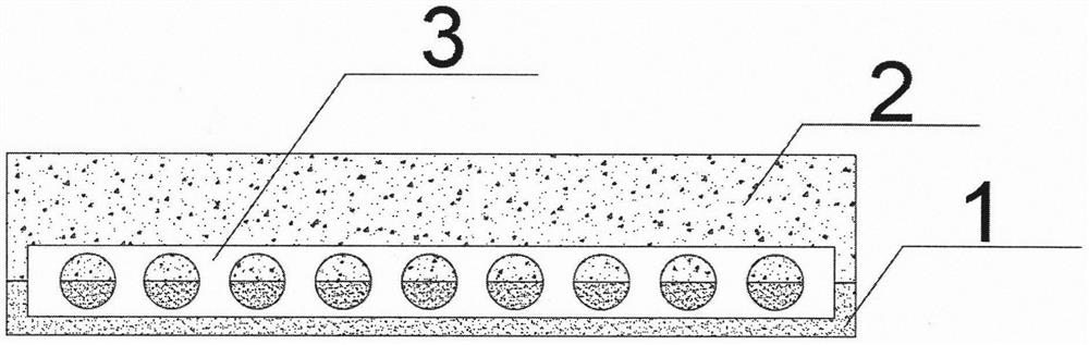 Device for reinforcing UHPC-NC interface bonding by adopting perforated steel plates and using method