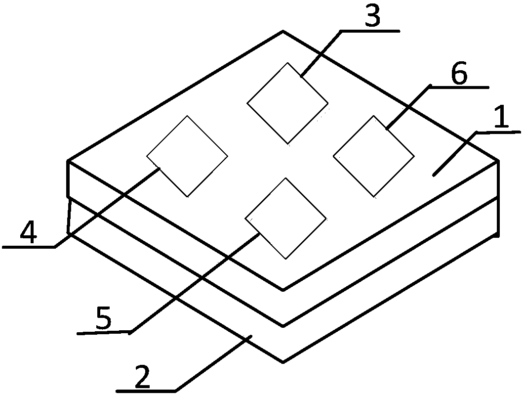 Electrochemical sensor based on photoelectric coupling effect, and preparation method thereof