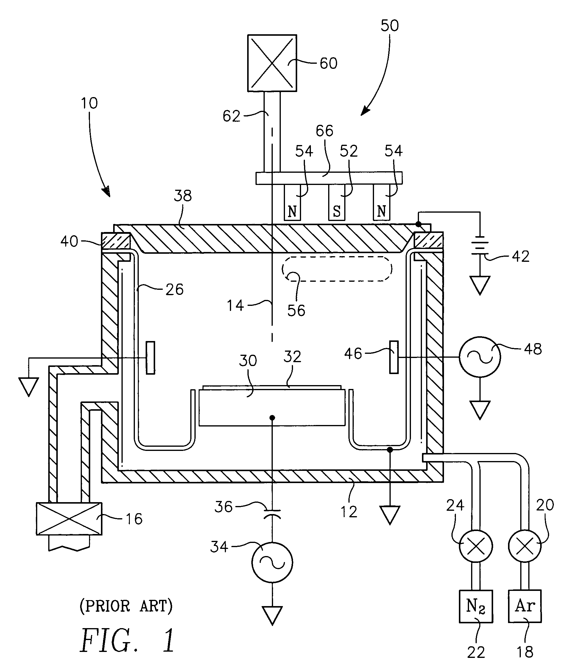 Multi-step process for forming a metal barrier in a sputter reactor