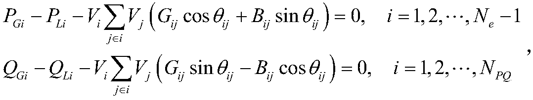 Voltage stability margin calculation method considering electricity-gas coupling system constraint