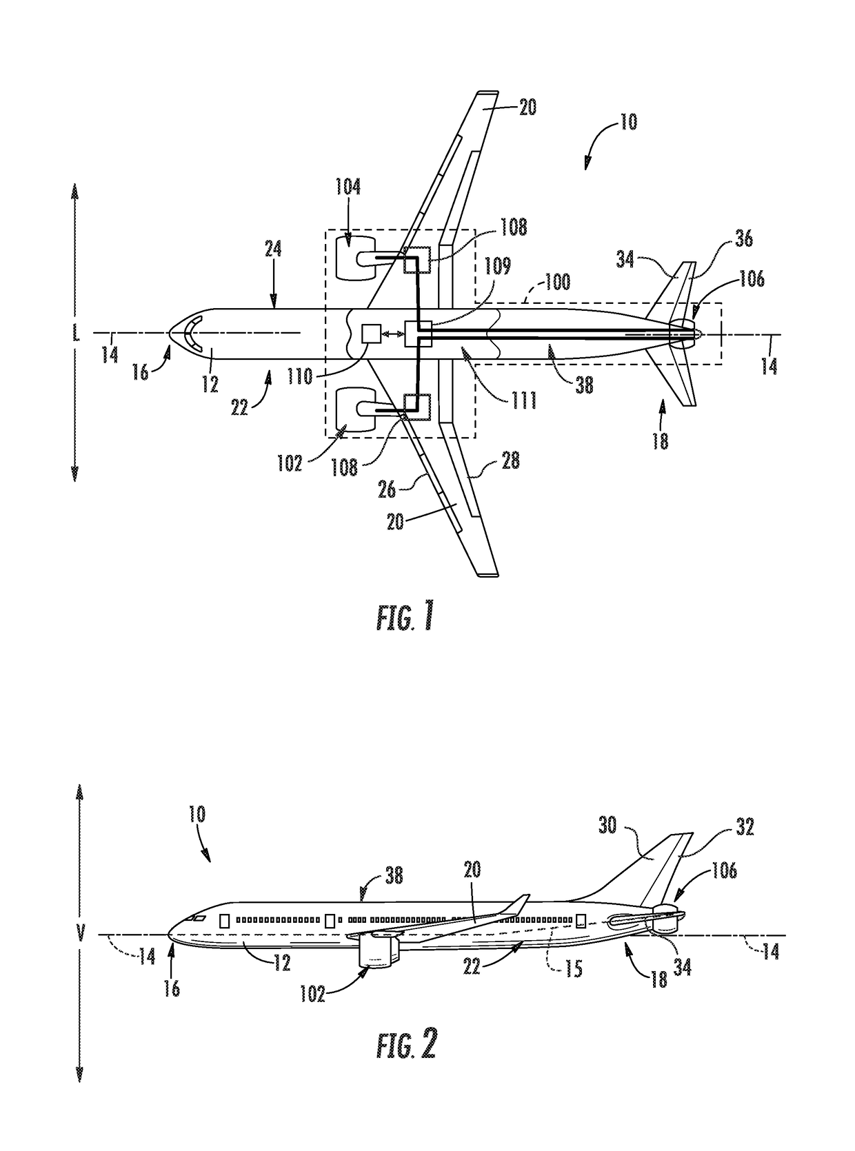 Embedded electric machine