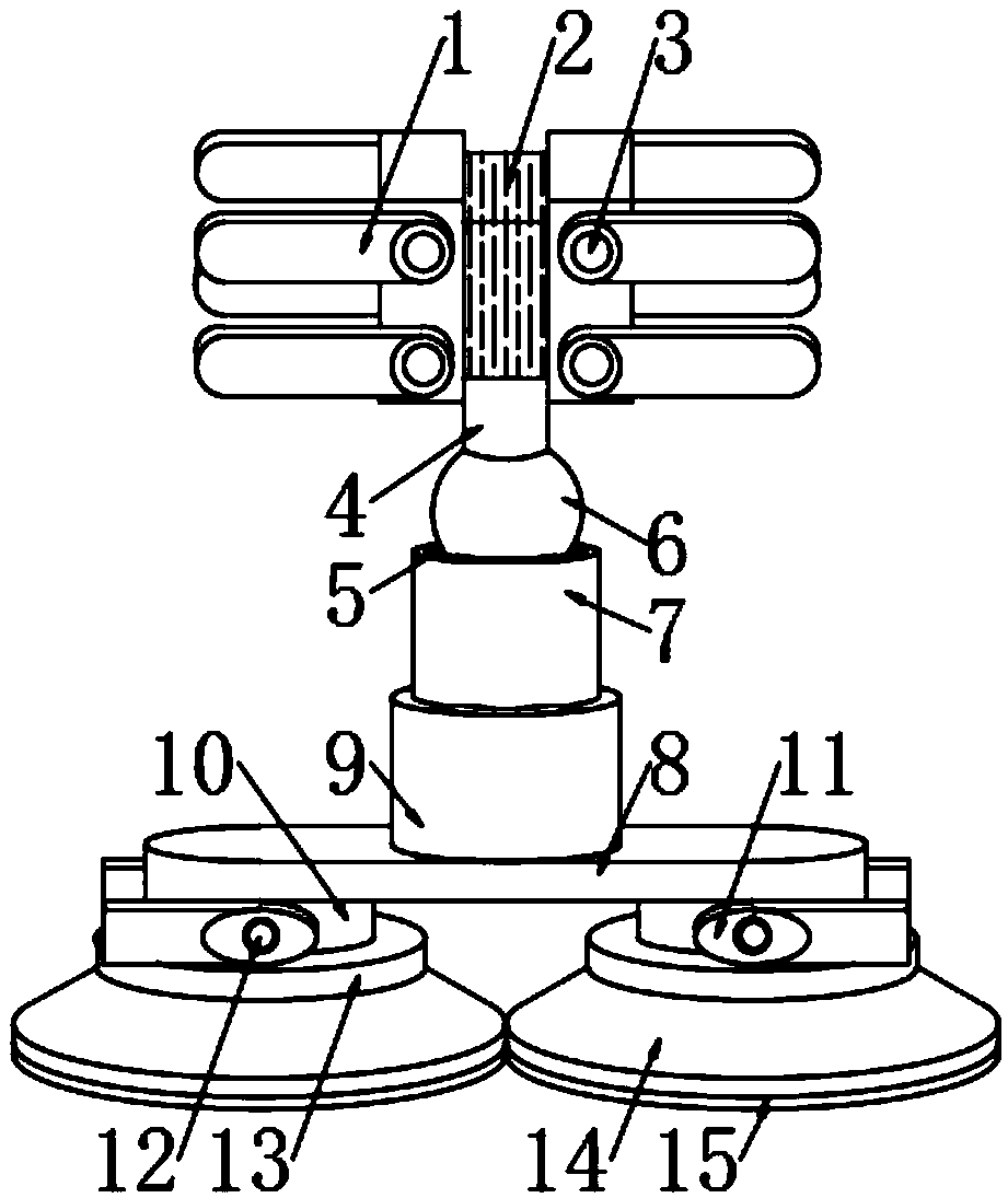 Multi-angle rotating household signal amplifier