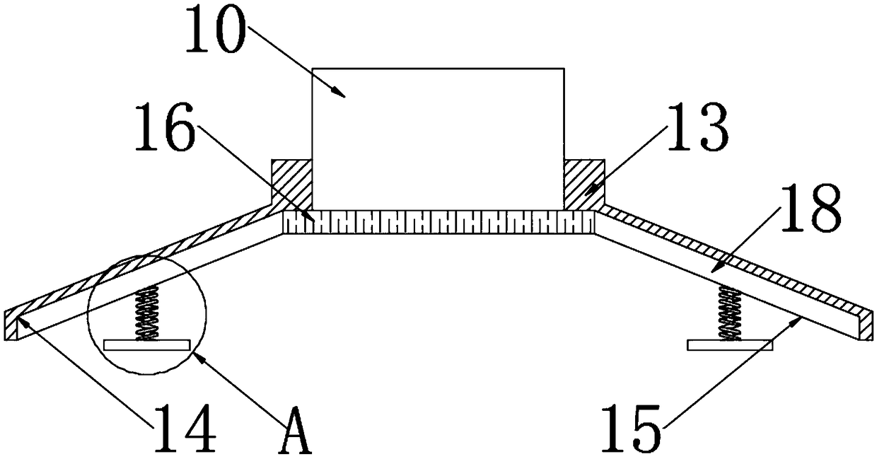 Multi-angle rotating household signal amplifier