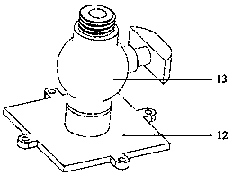 Rural domestic sewage multistage filtering apparatus