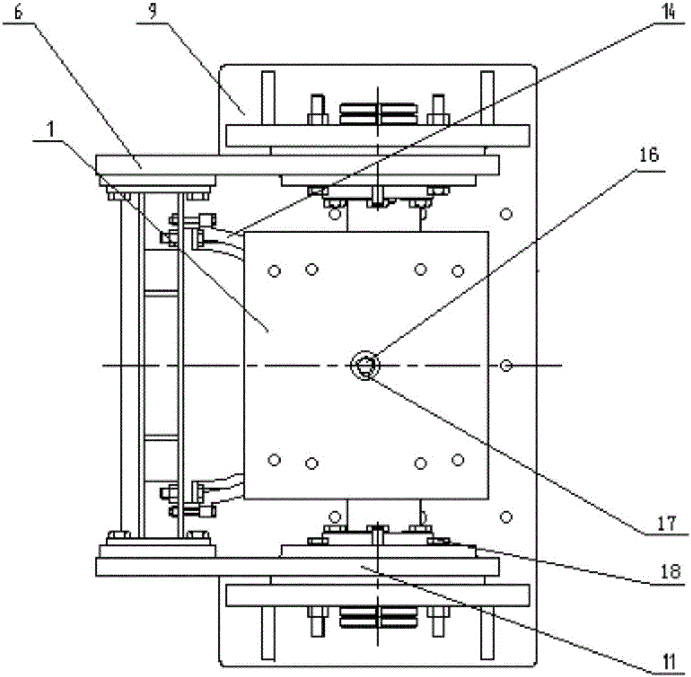 Electrolytic machining tool of variable cross-section bent half tube