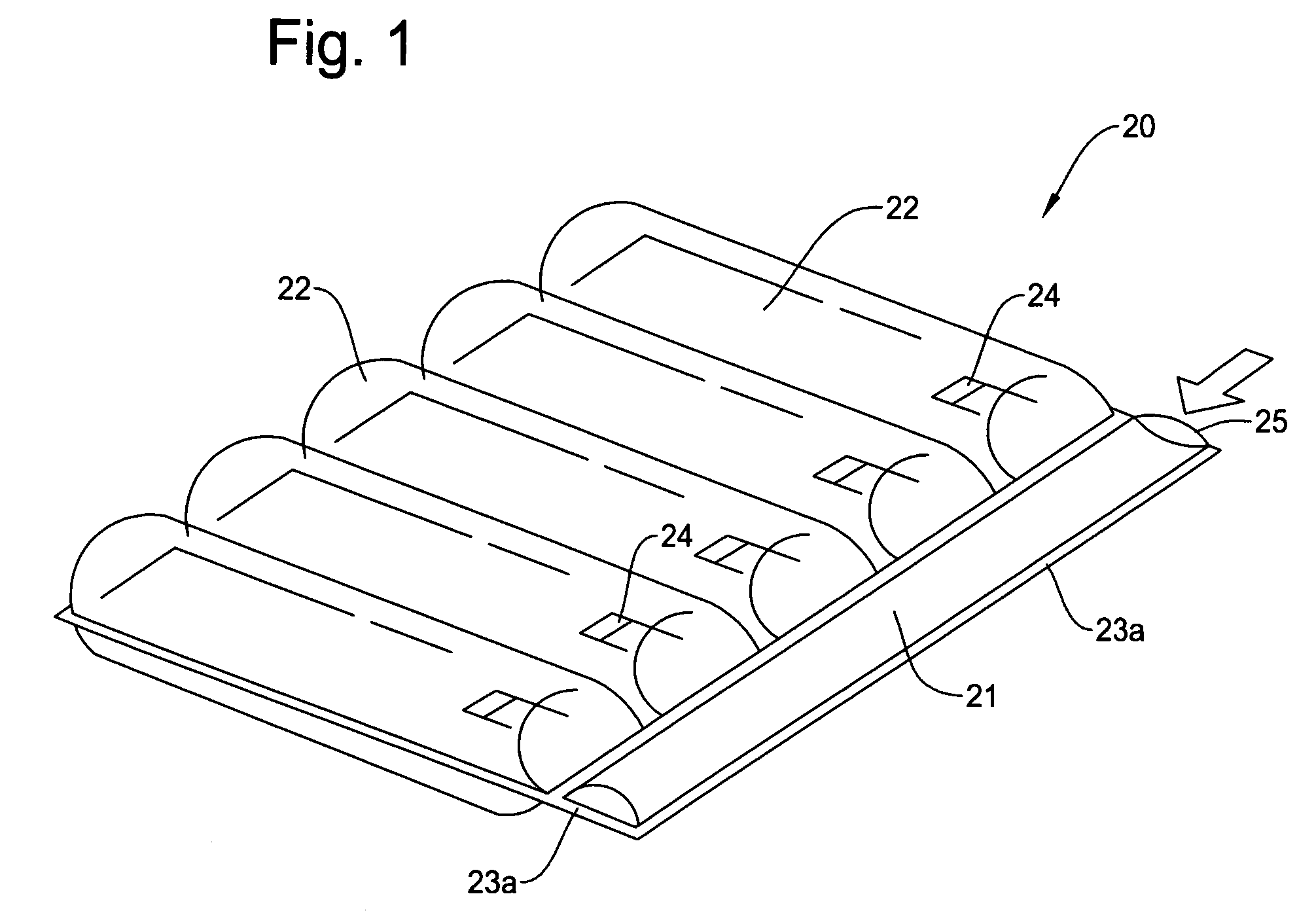 Structure of air-packing device