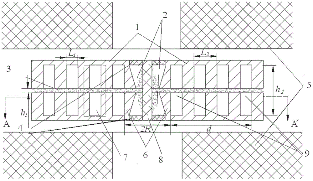 Radial EIO (extended interaction oscillator) for high-power source