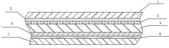 Copper wire drawing simulated composite glass