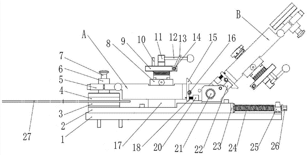 A saw blade damping mechanism