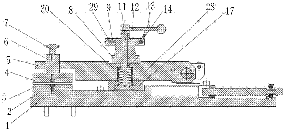 A saw blade damping mechanism