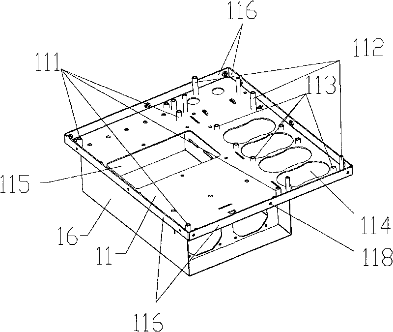 Motor drive device and main frame