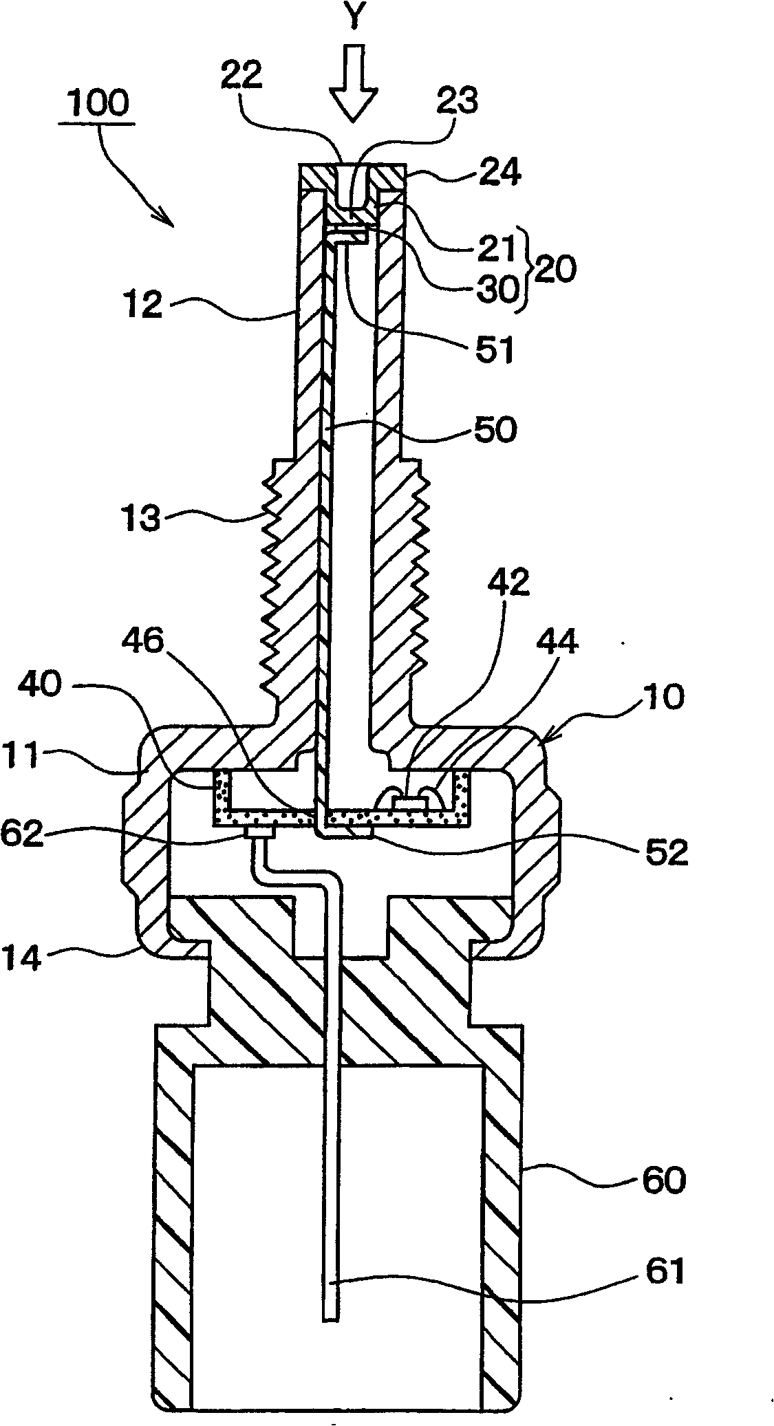 Pressure detecting apparatus