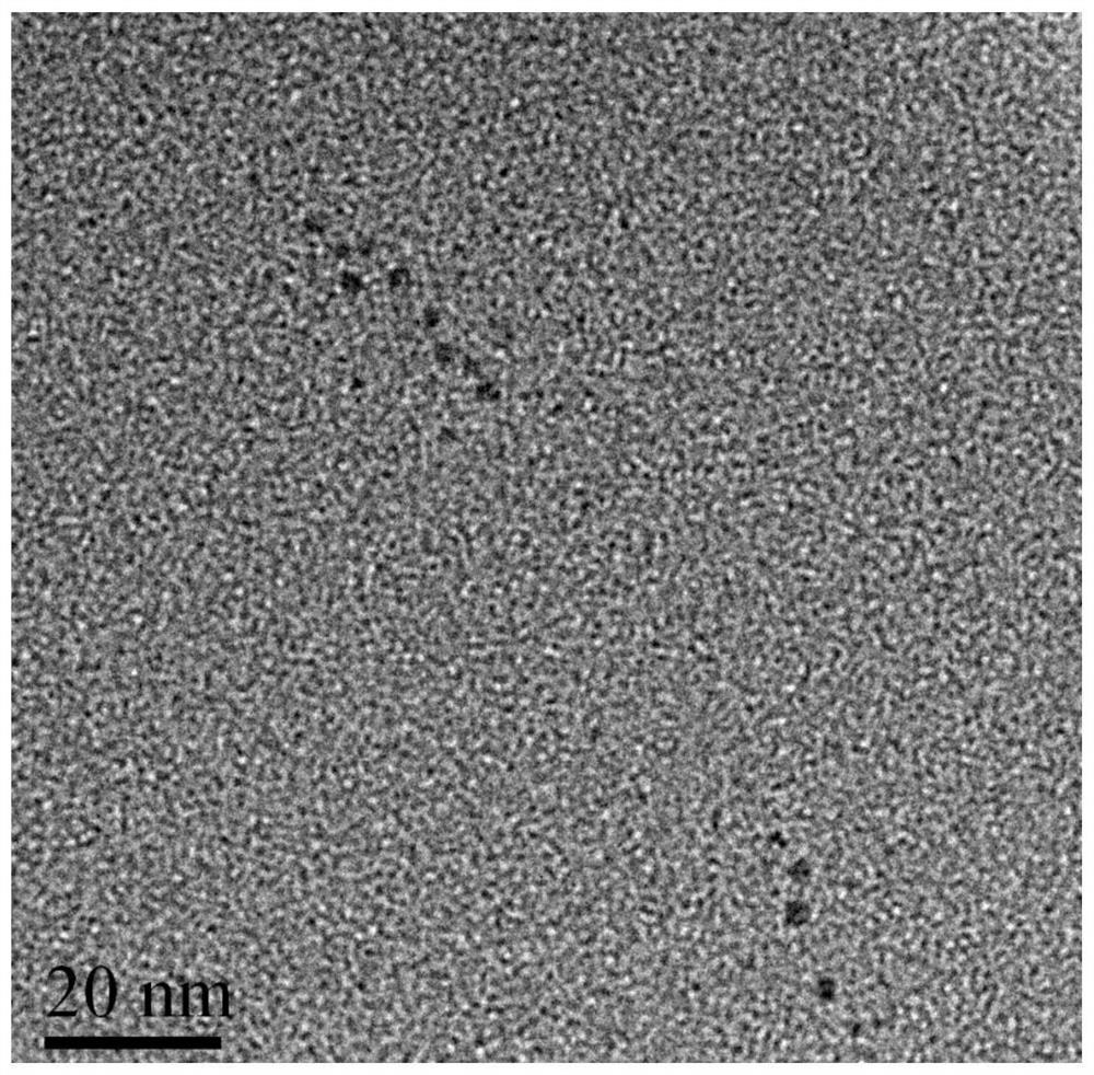 Blue light-emitting antibacterial carbon dots as well as preparation method and application thereof