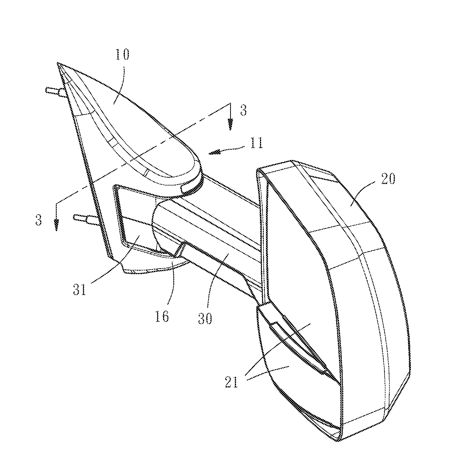 Vehicular exterior rearview mirror assembly