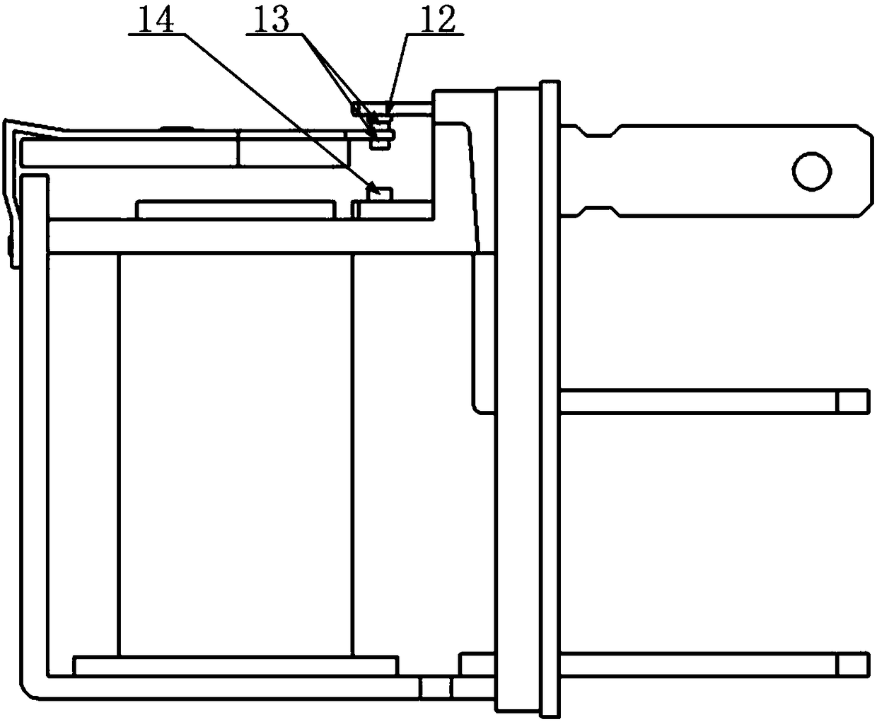 Low-noise relay