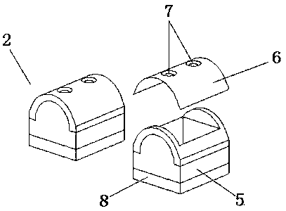 Seedling cultivation device for roxburgh rose planting