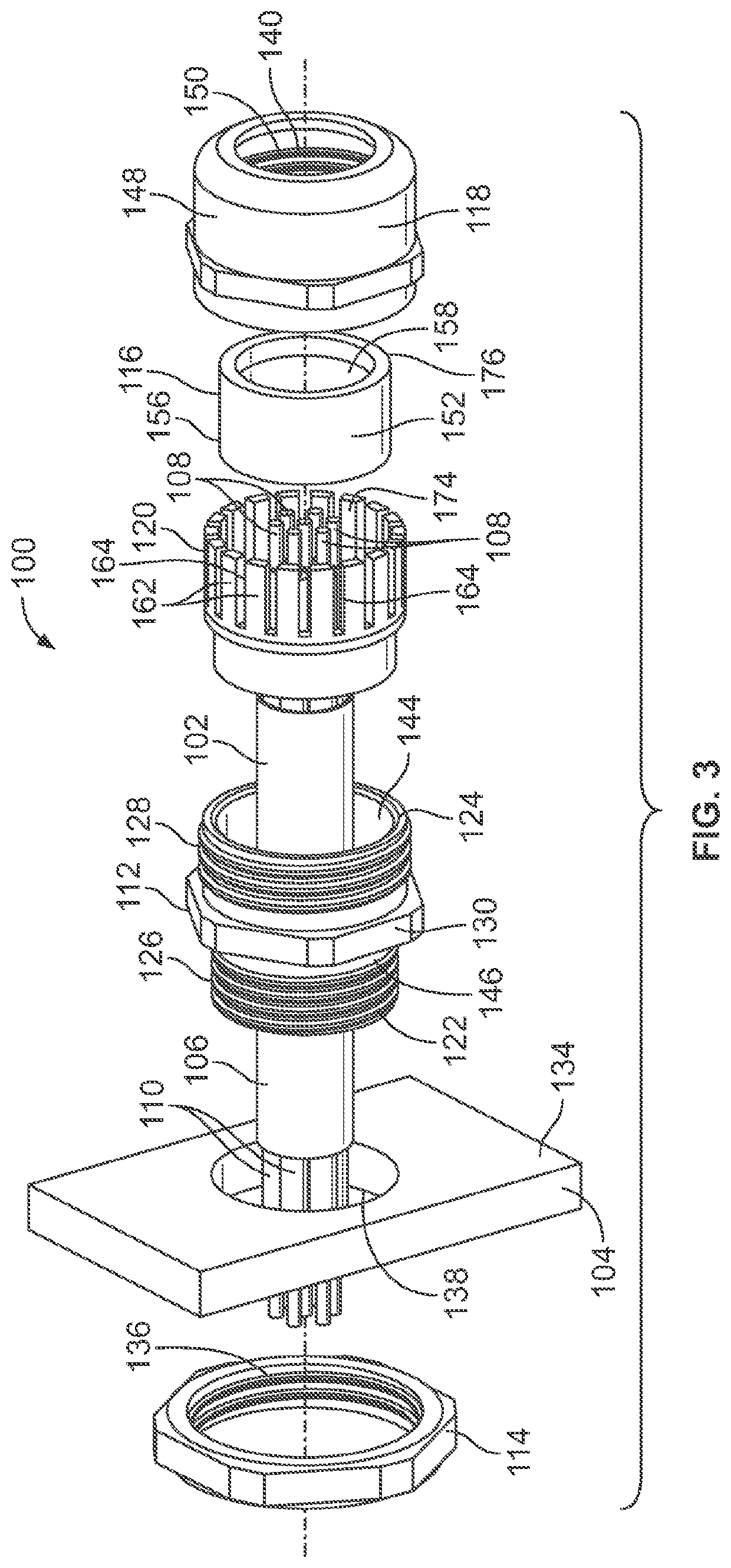 Sealant filled cable gland