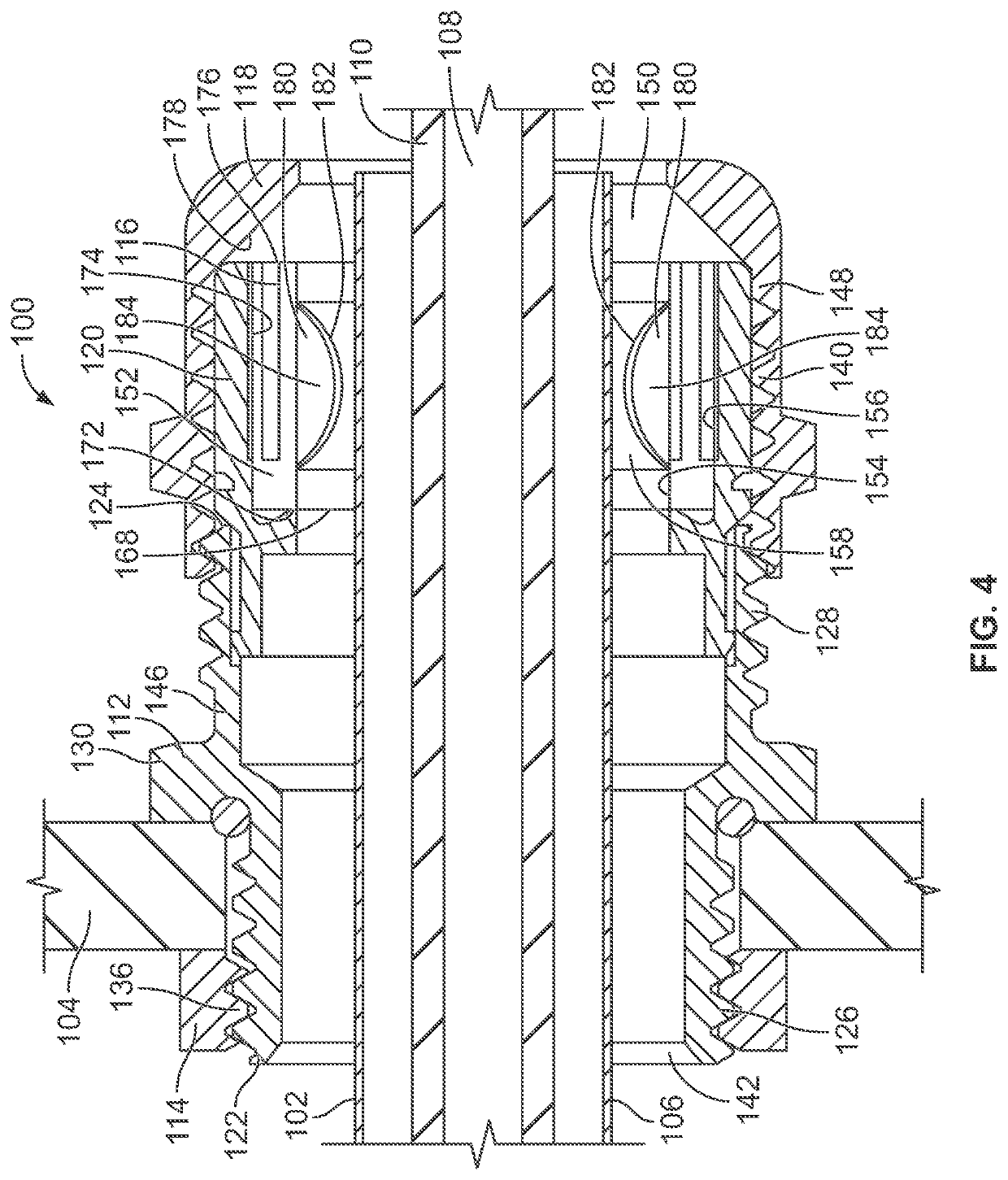 Sealant filled cable gland