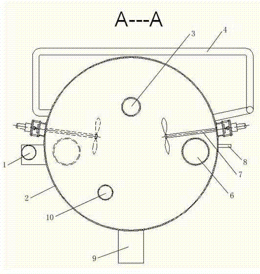 Sulfur fumigated neutralization reaction tower