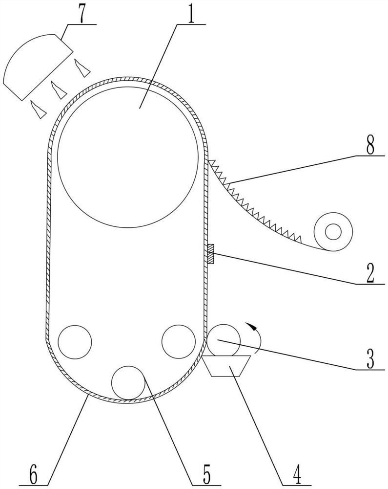 Manufacturing method of PET bottom plate and mother plate combined film