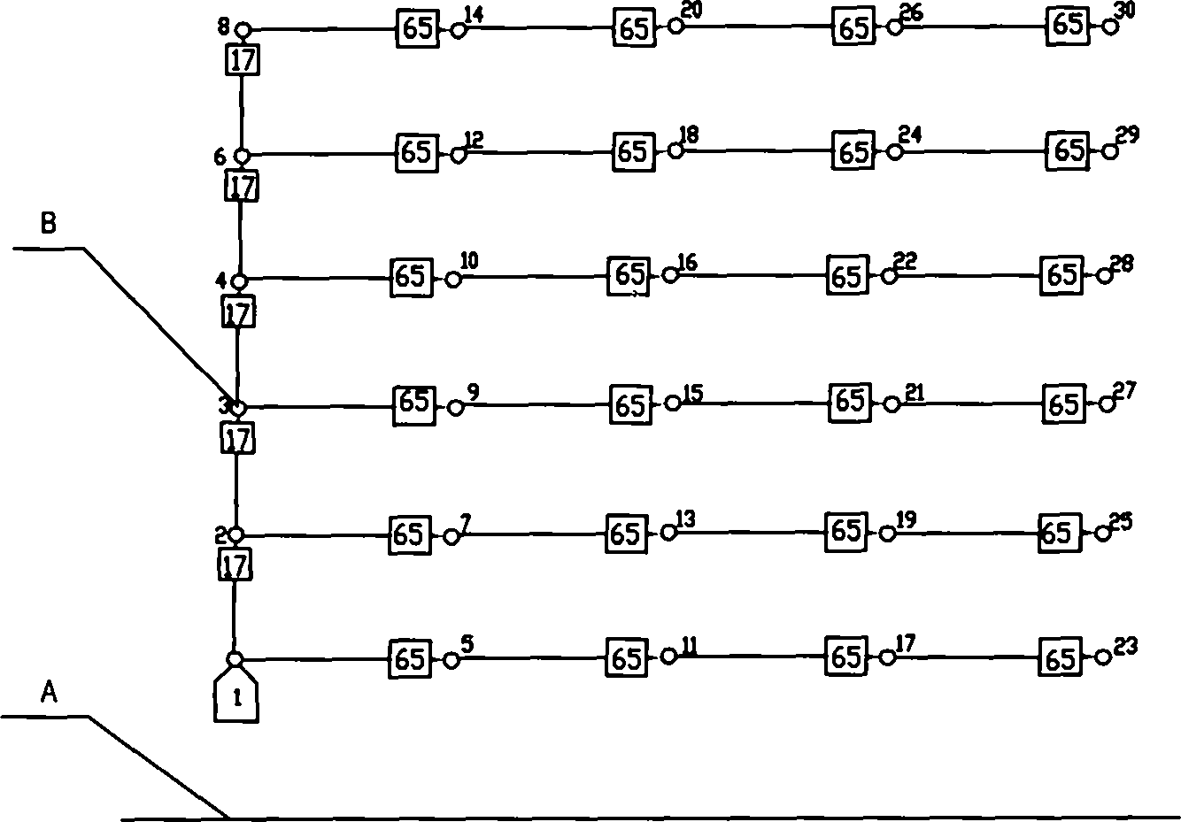 Slope expansion and blasting method for mining deep concave open-pit mine by stages