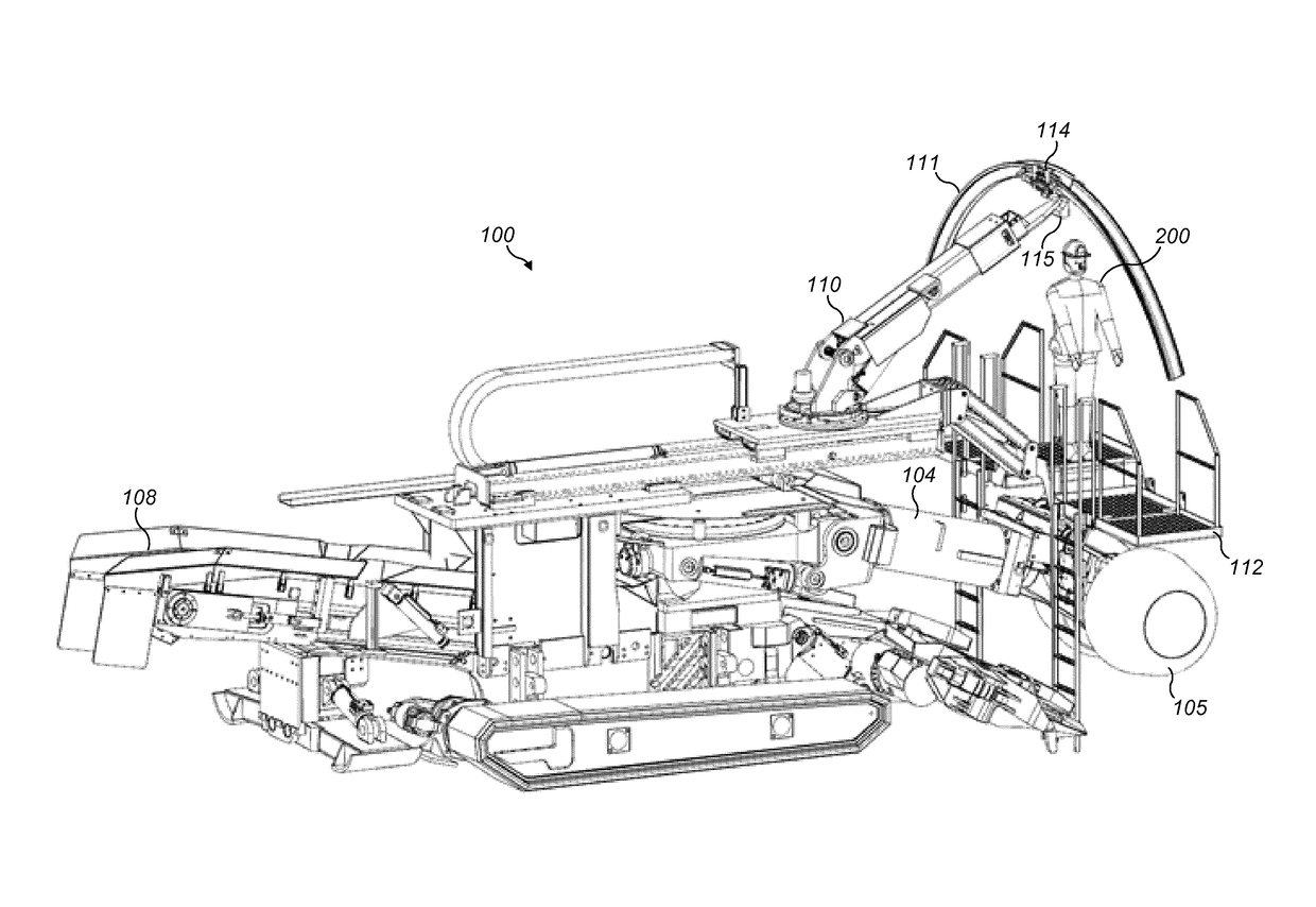 Tunnel support installation apparatus