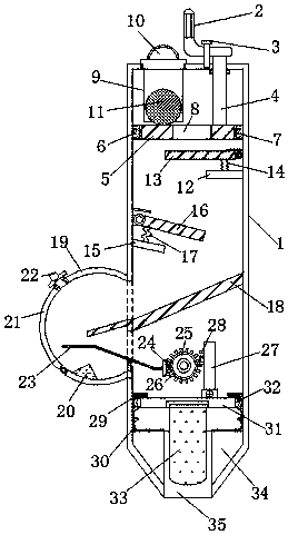 Card coating pen applied to junior middle school students and capable of effectively relieving pressure