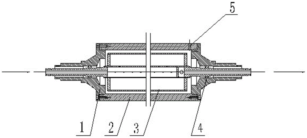 Steam heating ironing roller