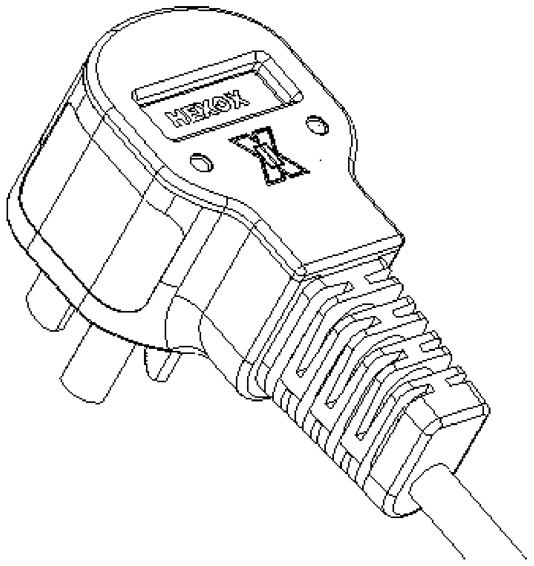 Power cord intelligent plug