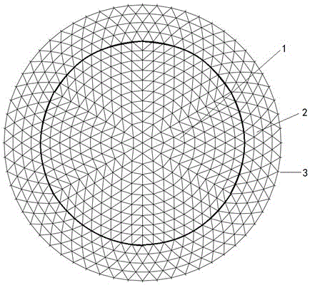 A variable cross-section hybrid vault reticulated shell for storage tanks