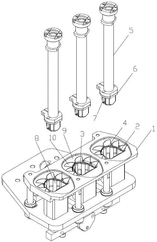 Stuffing food forming equipment