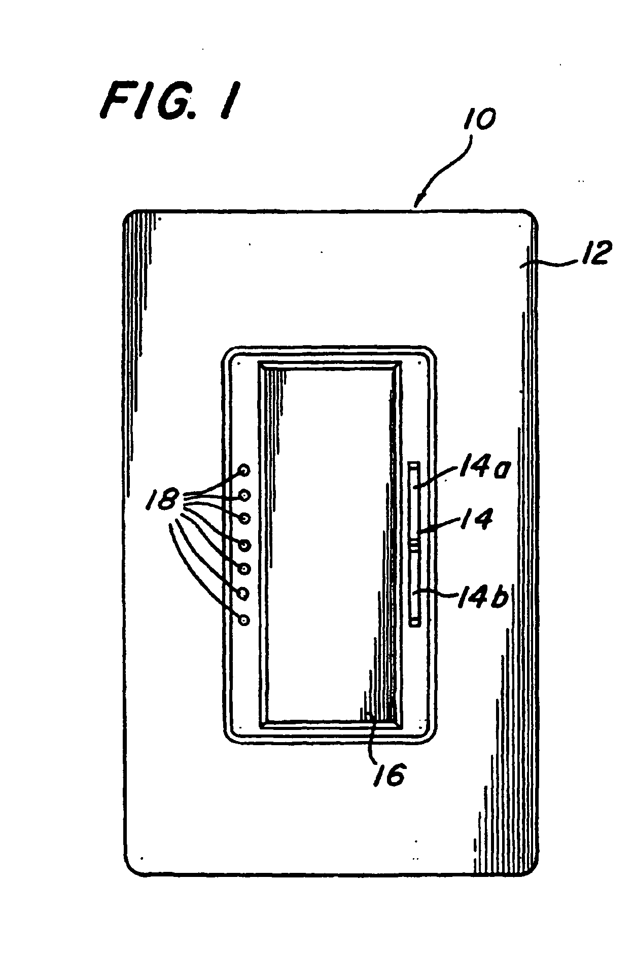 Lighting control device having improved long fade off